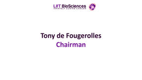 Our Chairman Tony de Fougerolles discusses innate immune rejuvenation