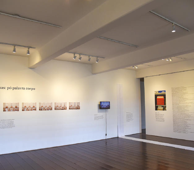Entrelinhas: pó palavra corpo, 2019