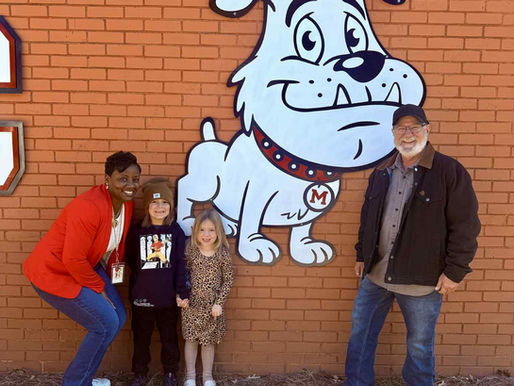 Bulldog Steel Proudly Donates New MCPS Front Entrance Signs