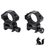 תמונה ממוזערת: Matrix Aluminum Scope Mounting Rings (Color: Black / 1" Tube / High)
