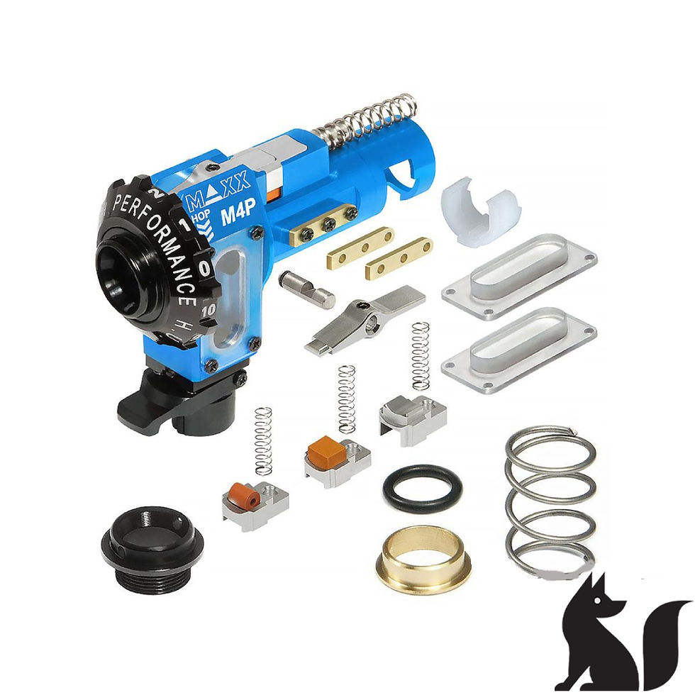 תמונה ממוזערת: Maxx CNC Aluminum Hopup Chamber for M4/M16 Airsoft AEG Rifles (Model: M4P - PRO)