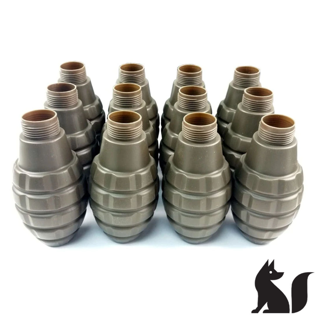 APS Spare Replacement Shells For Thunder B Sound Grenade (Pineapple - 12 pack)