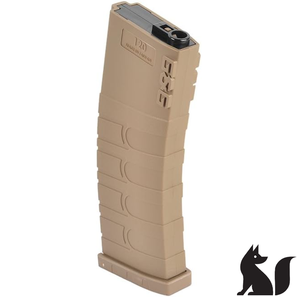 תמונה ממוזערת: G&G 120R Mid-Cap Magazine for GR16