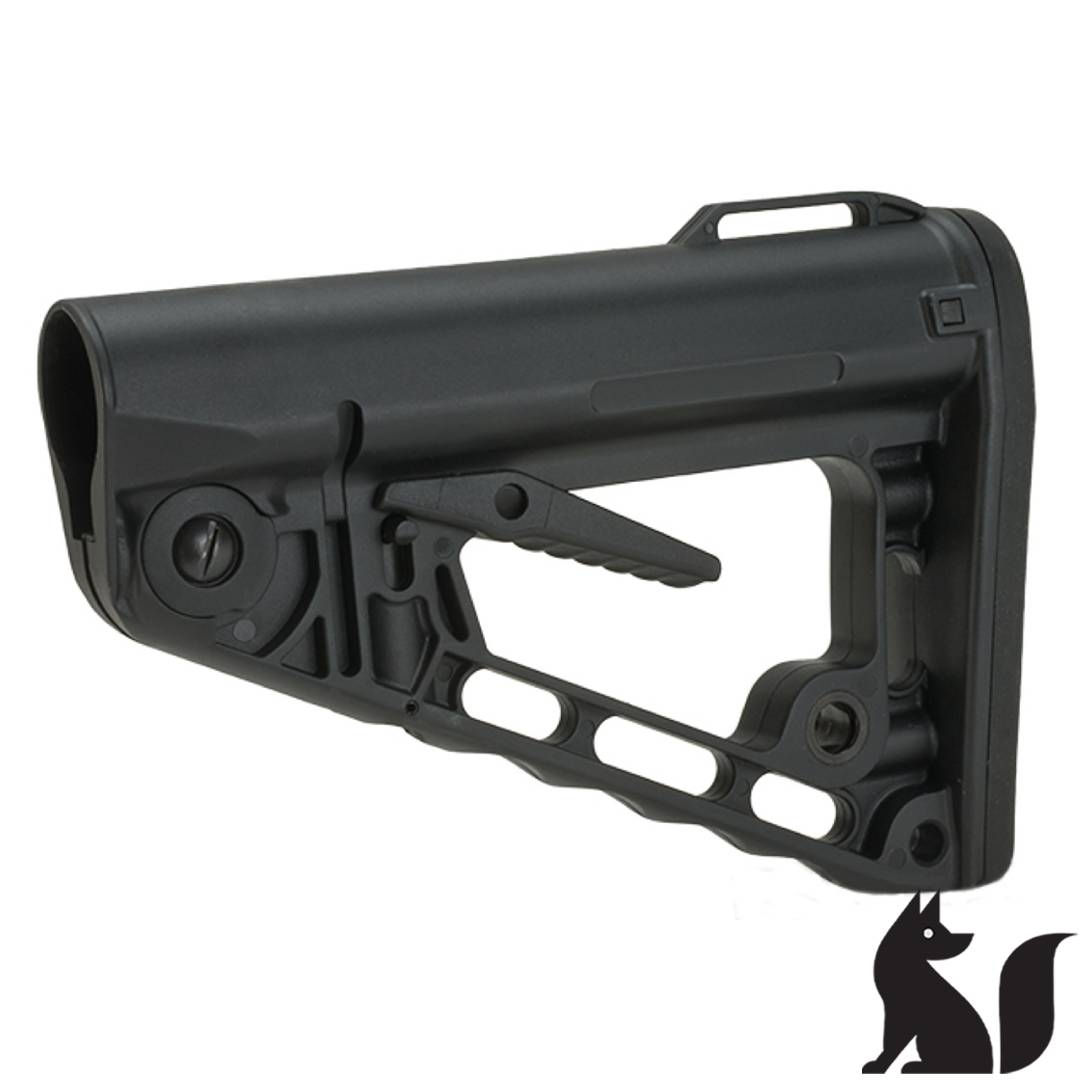 TWS Type-1 Retractable Tactical Stock For M4 Series Airsoft AEG Rifles