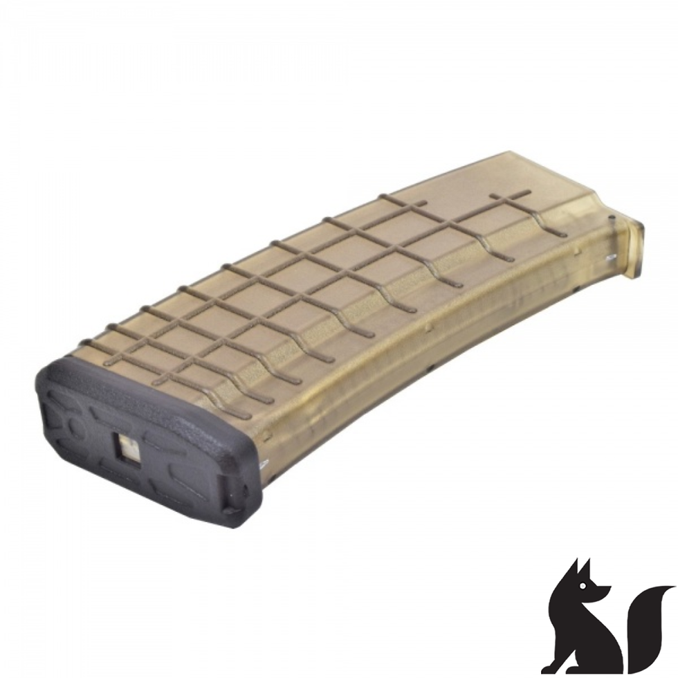תמונה ממוזערת: CYMA 170rd Polymer Mid-Cap Magazine for AK Series Airsoft AEG Rifles