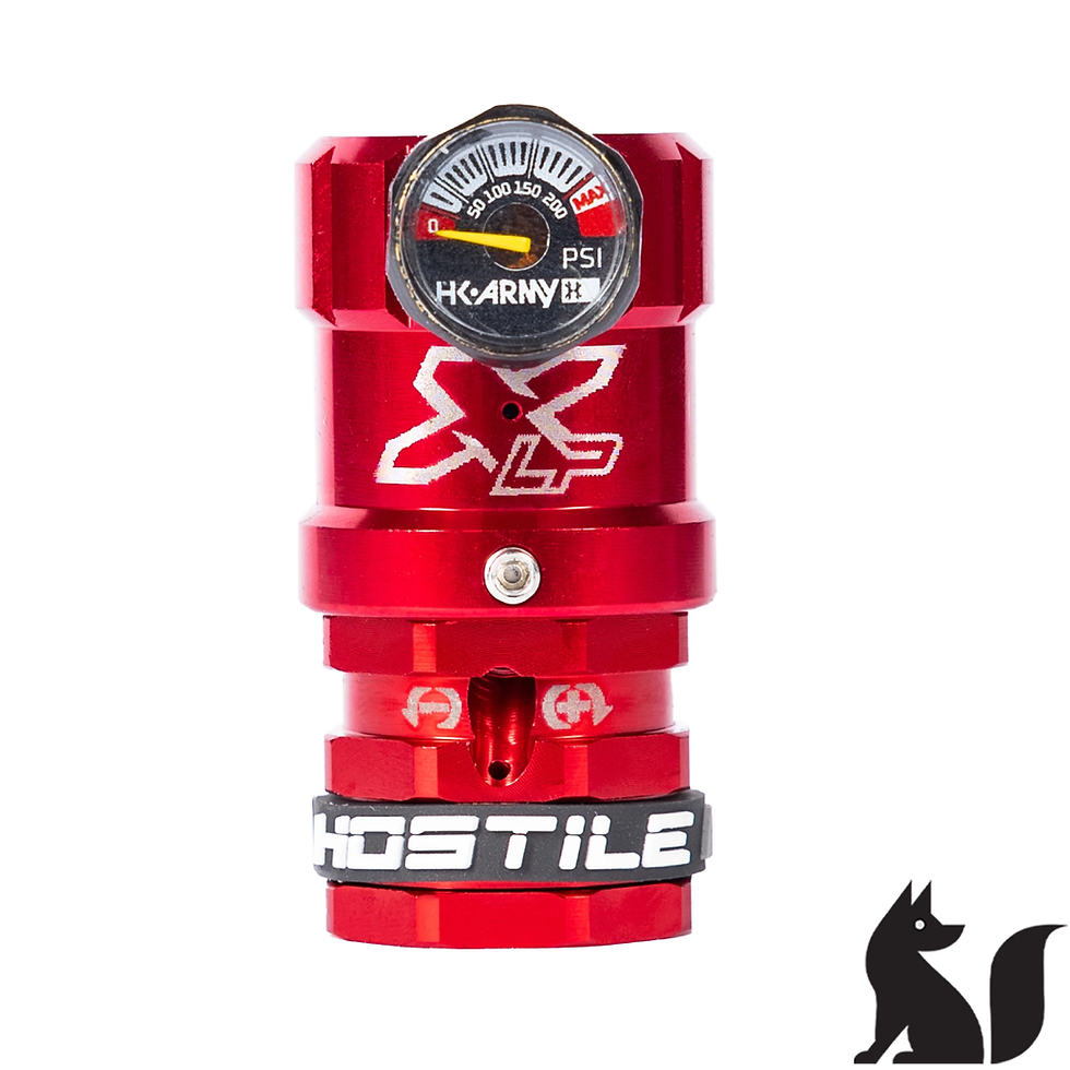 תמונה ממוזערת: HK ARMY - Hostile® XLP Regulator - Side Port Quick-Disconnect - Red