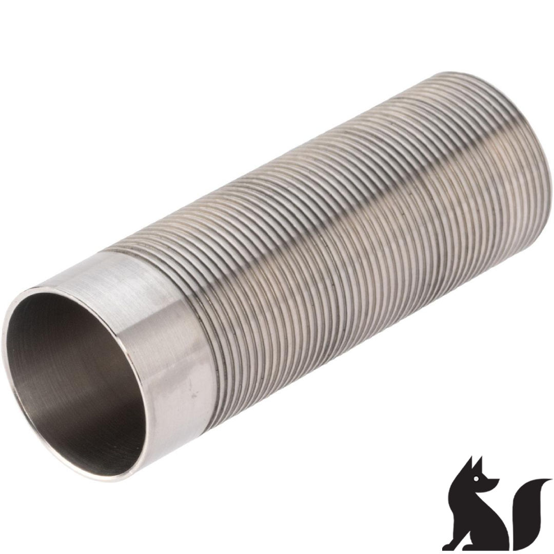 Angel Custom CNC Advanced Stainless Ribbed Airsoft AEG Cylinder (Model: Type 0)
