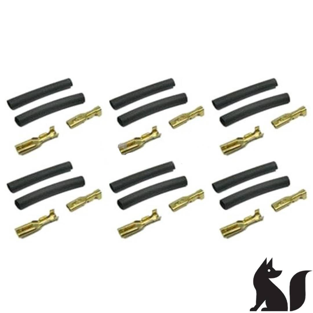 King Arms Motor Connector Plugs Set (6 Pcs Bulk Pack)