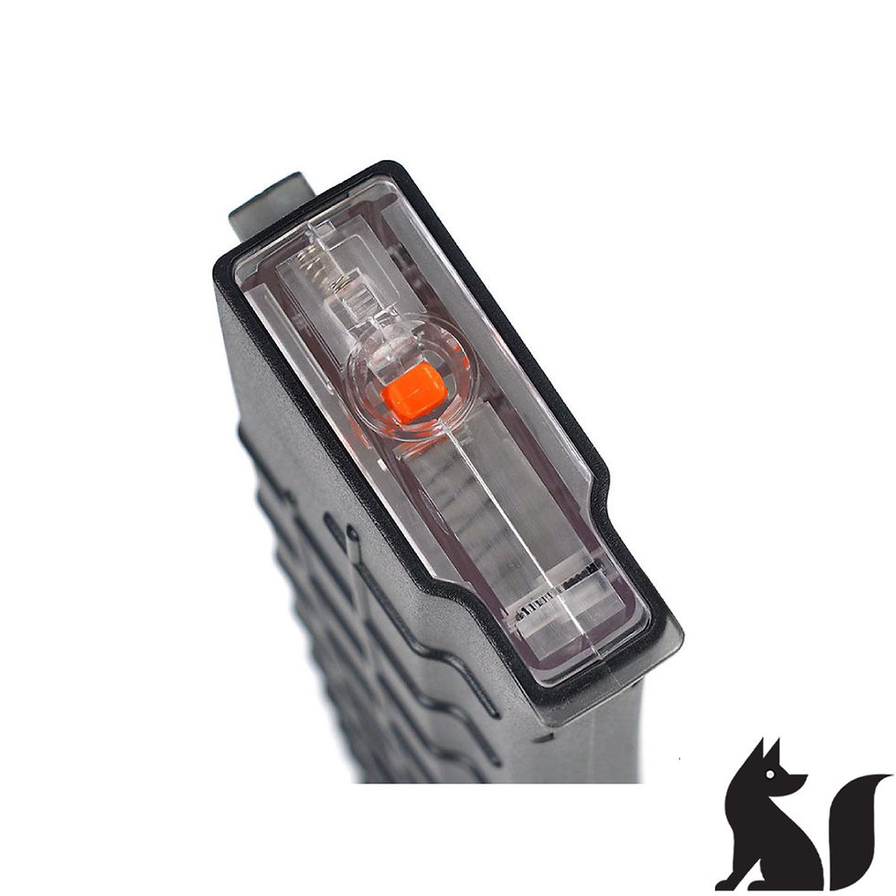 תמונה ממוזערת: PTS TPM-AK 155rd Translucent Mid-Cap Magazine for Airsoft AEG Rifles