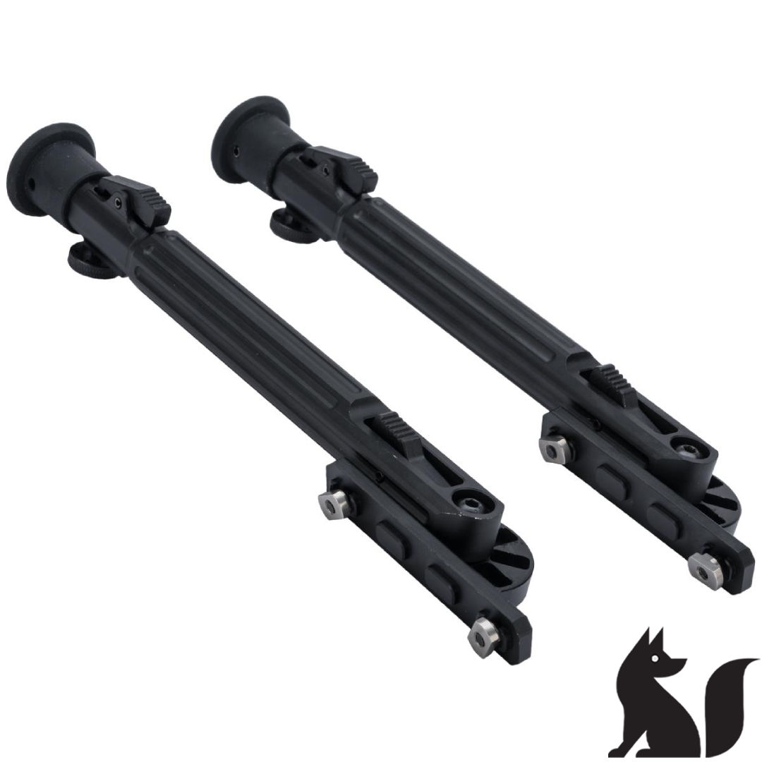 ARES Single-Legged Swivel Bipod for M-LOK Rail Systems