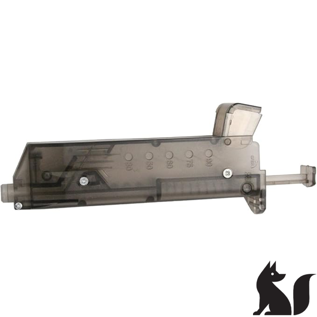 Double Bell BB Speed Loader - Walther Smoked-90 rounds