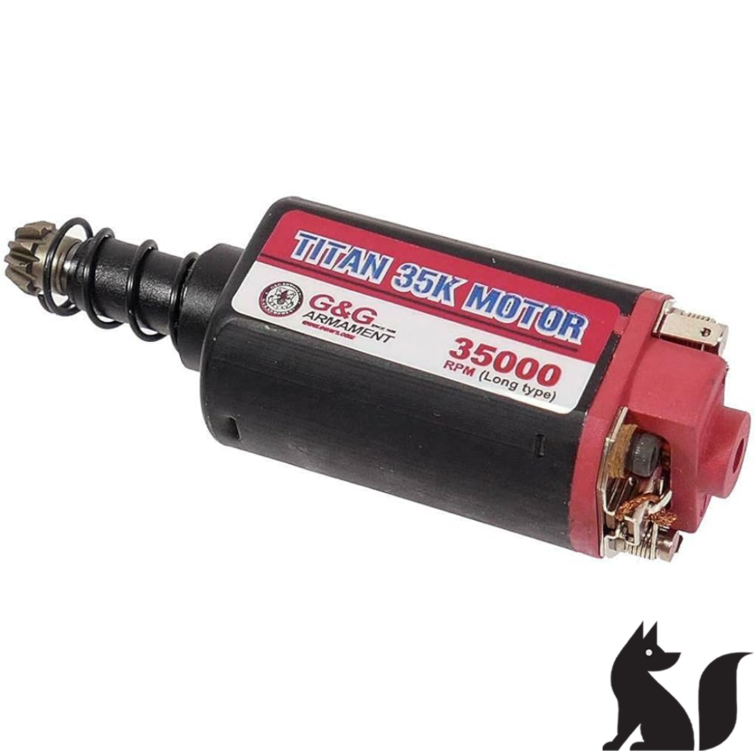 G&G Titan 35K Motor - Long Shaft (35000rpm)
