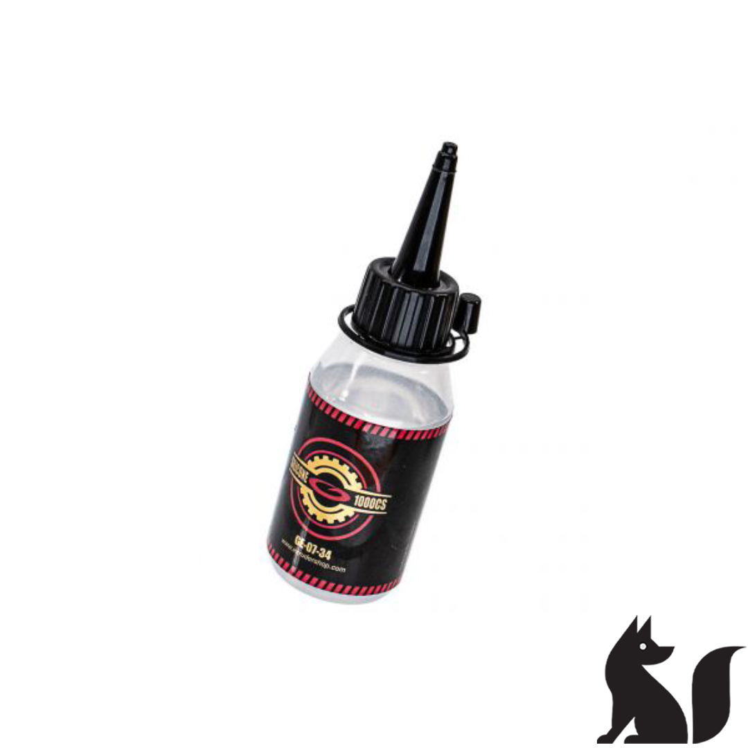 GUARDER Silicone Oil Airsoft Parts Lubricant 50mL Bottle (Weight:1000 CS)