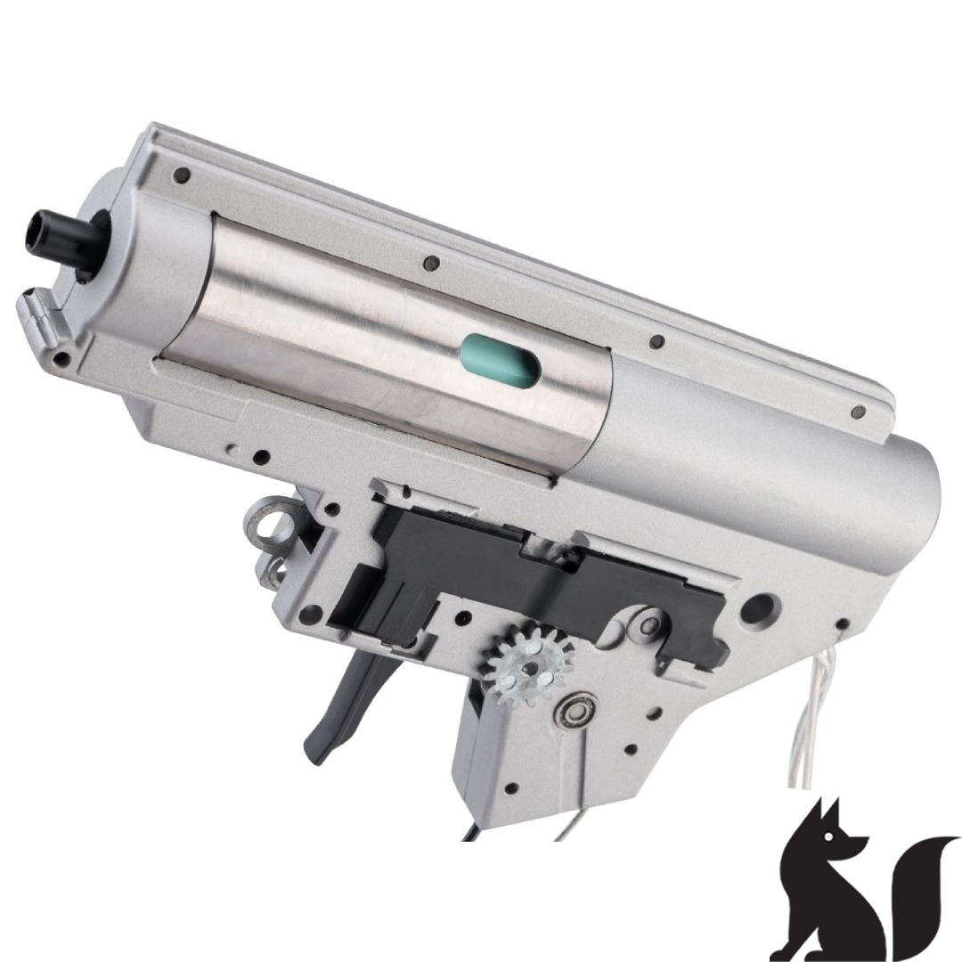 Double Eagle "Falcon" 8mm Ver.2 Airsoft AEG Gearbox w/ Quick Change Spring