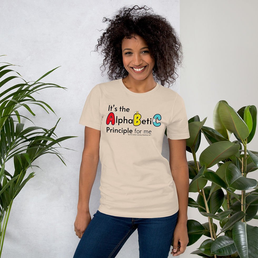 Thumbnail: Alphabetic Principle Unisex t-shirt