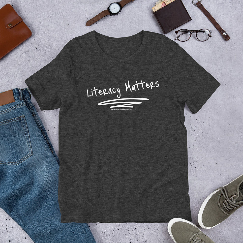 Thumbnail: Literacy Matters Short-Sleeve Unisex T-Shirt