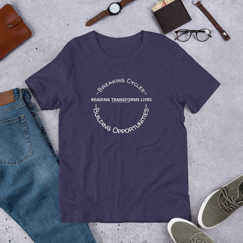 Thumbnail: Reading Transforms Lives Short-Sleeve Unisex T-Shirt