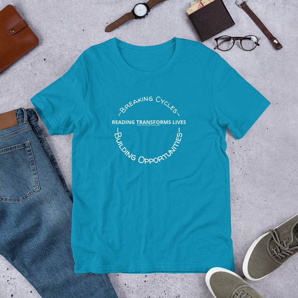 Thumbnail: Reading Transforms Lives Short-Sleeve Unisex T-Shirt