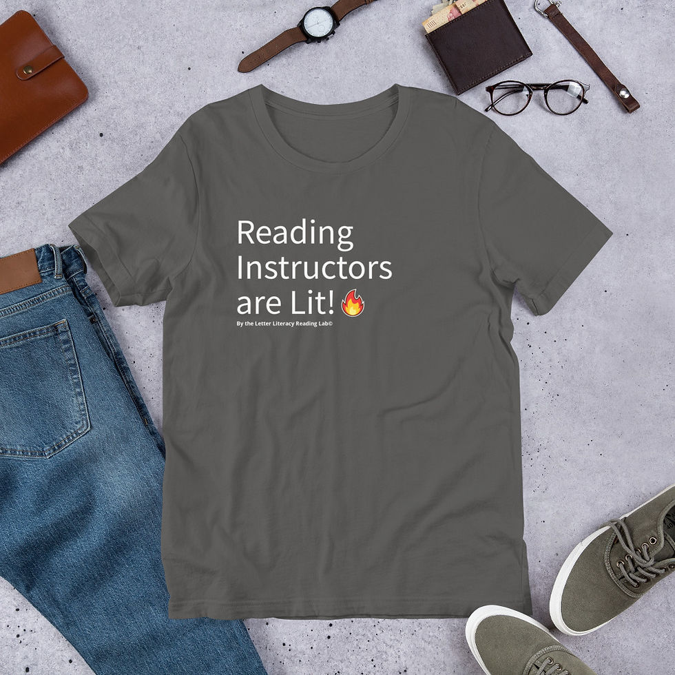 Thumbnail: Reading Instructors are Lit Short-Sleeve Unisex T-Shirt