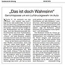 Luftgewehr im Auto