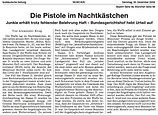 Pistole Nachtkästchen