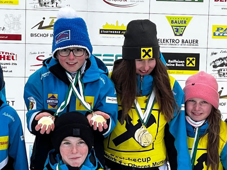 Bezirkscup Kinder Obdach mit Doppelsieg für Nico und Schülercup Kleinlobming mit Sieg für Marie