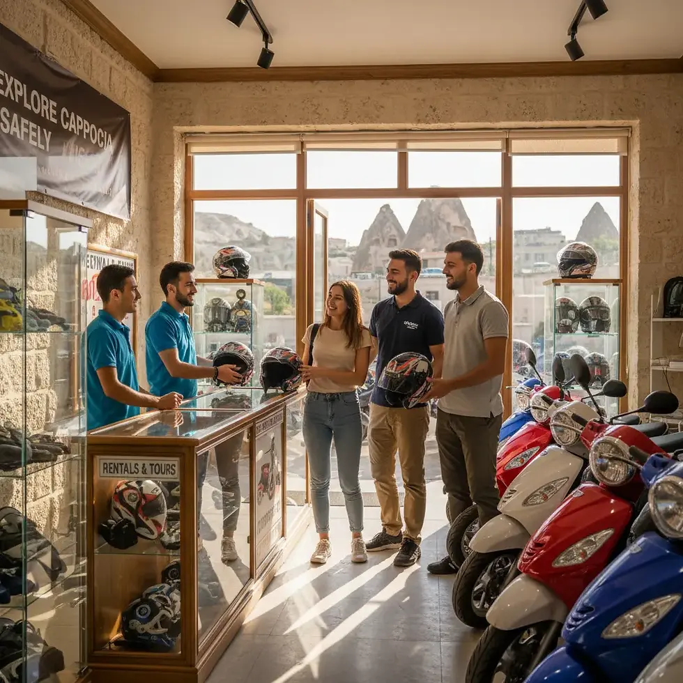 Do you need a license to rent a moped in Turkey