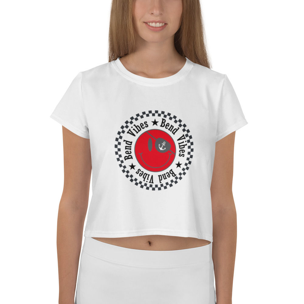 All-Over Print Crop Tee