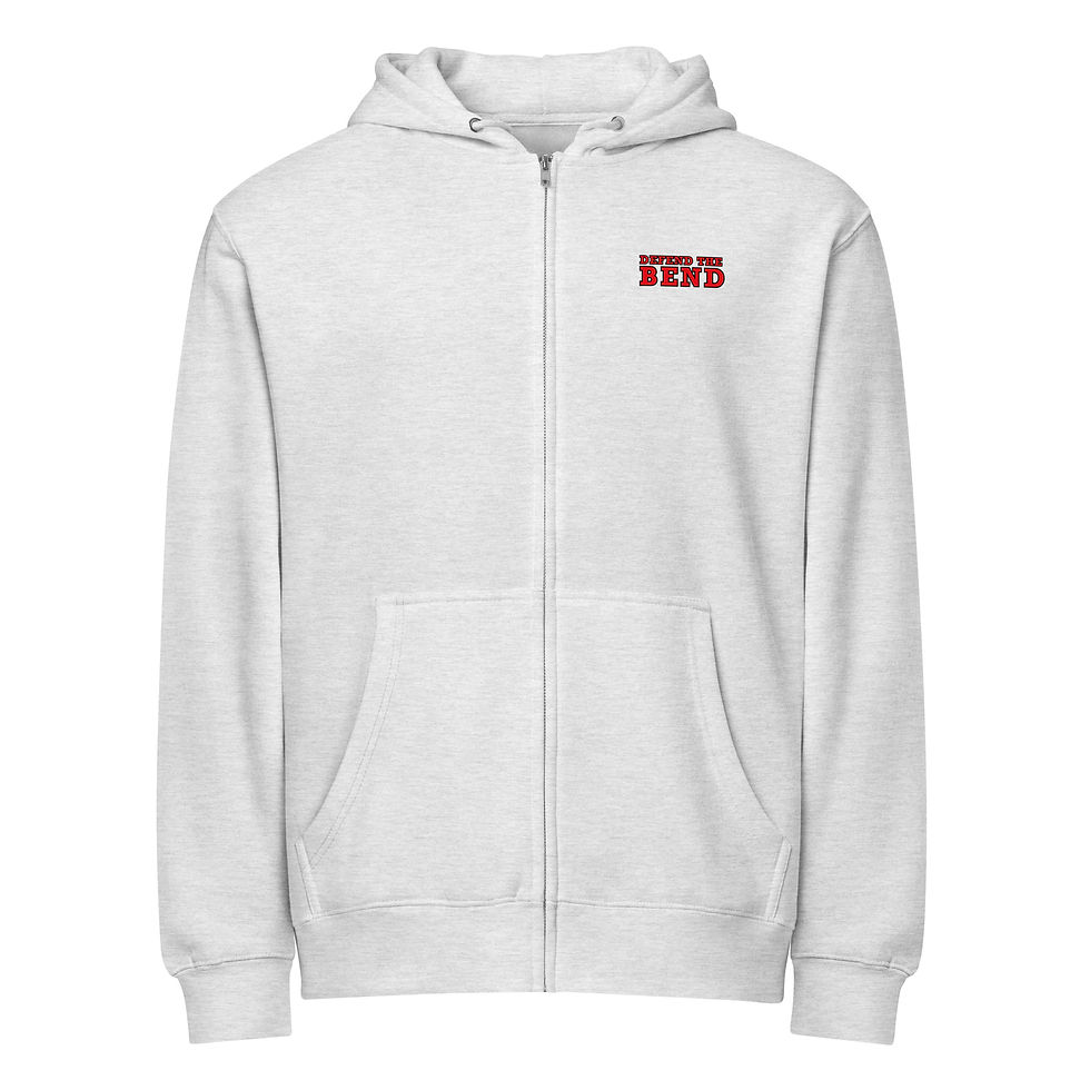 Thumbnail: Circle Logo: Premium full zip hoodie