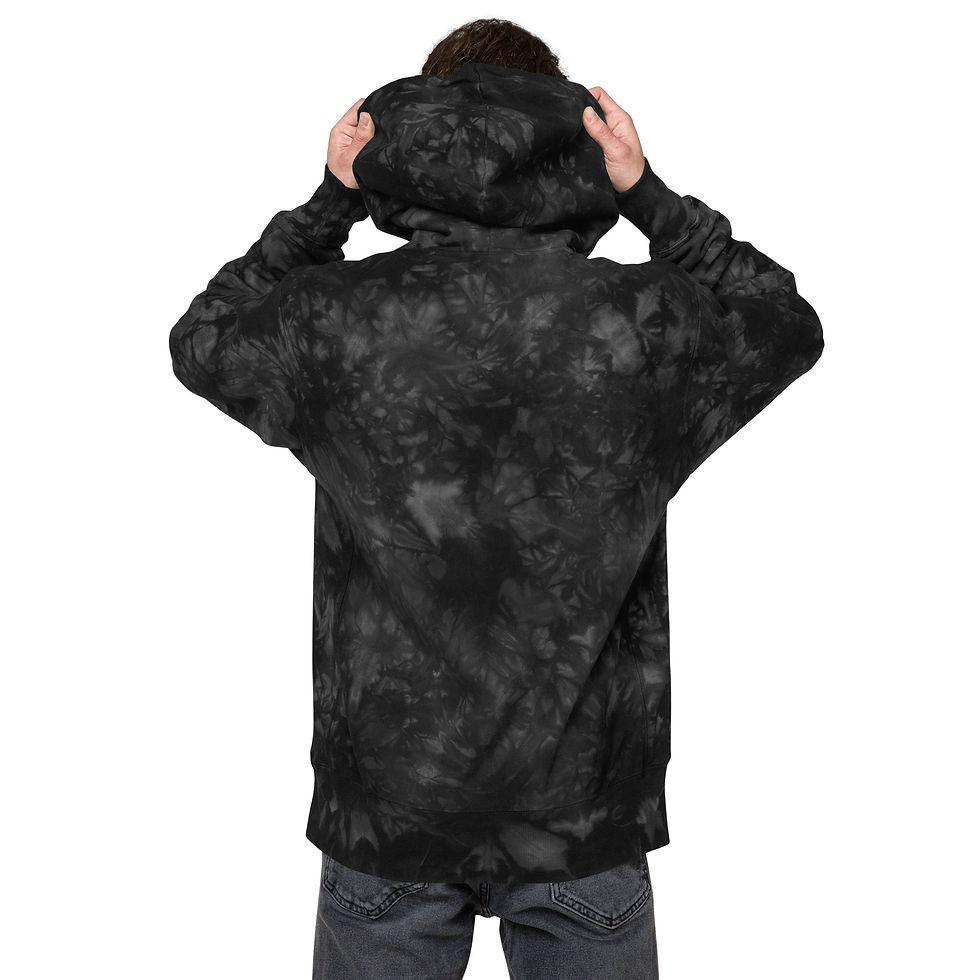 Thumbnail: Defend the Bend: Unisex Champion tie-dye hoodie