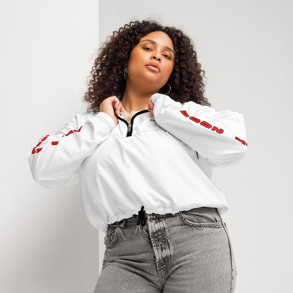 Thumbnail: Bucc Love: Women’s cropped windbreaker