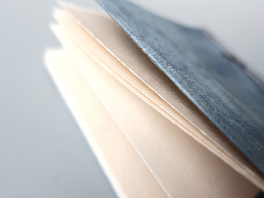 Thumbnail: 'Watoji' Japanese book bound Note Pad, handmade