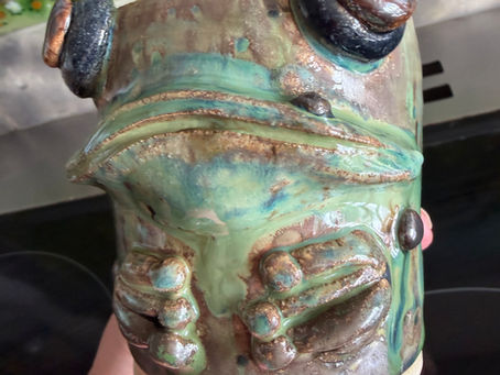 Frog mug SOLD
