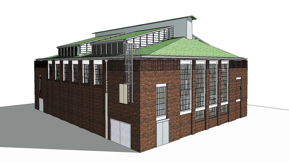 3D Modeling of a Historic Glass Factory in Berlin