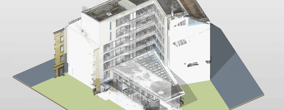 Perspektive 2 mit Punktwolke