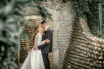 Eastbourne garden wedding photography