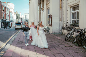 Natural light wedding photography