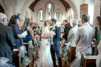 Ninfield Church wedding ceremony