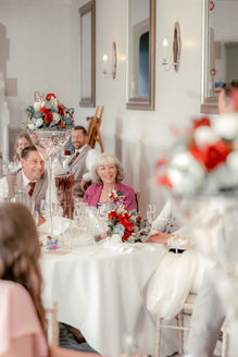 Evening wedding at Horsted Place Hotel