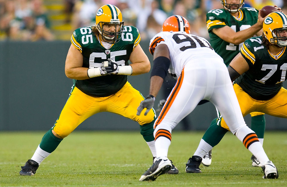 Green Bay Packers tackle Mark Tauscher