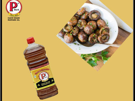 Mushrooms and Mustard: A Perfect Winter Snack