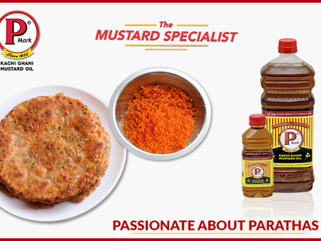 Passionate about Carrot Paratha