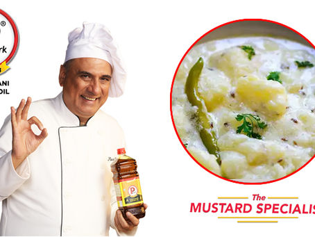 Mustard Oil's Journey to Culinary Stardom: Chef Sudhir Nair's Dahi Aaloo Recipe