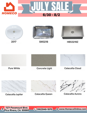 Limited-Time July Countertop Sale