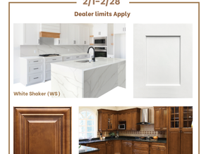 February Cabinet Sale