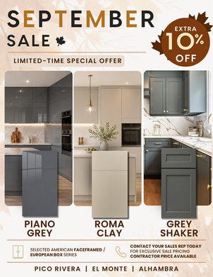 10% OFF SEPTEMBER SALE