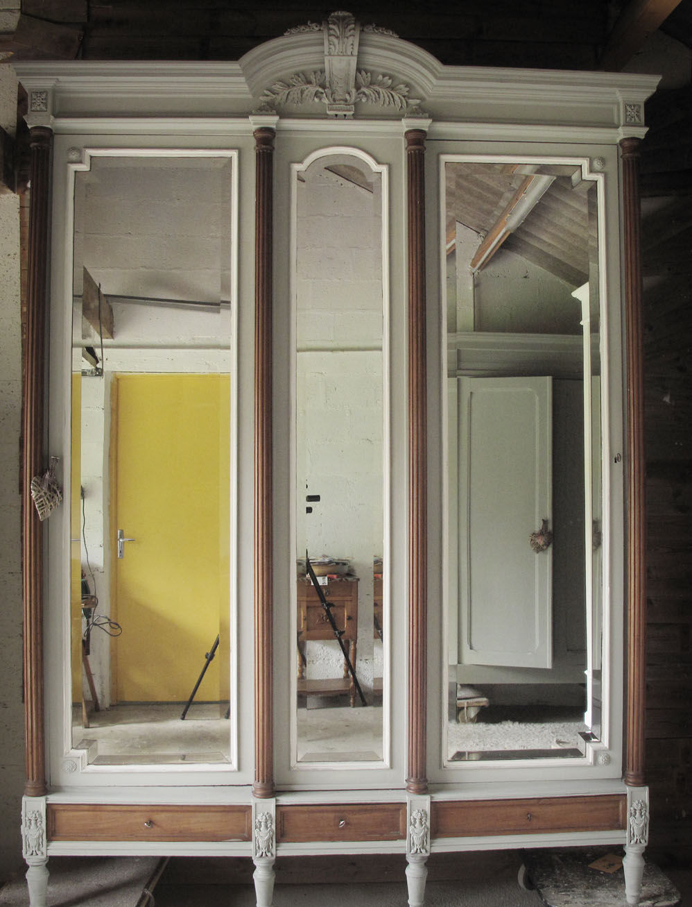 Peter French Antique Wardrobe