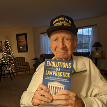 My lawyer friend John Presnick, a 95 year old WWII Veteran