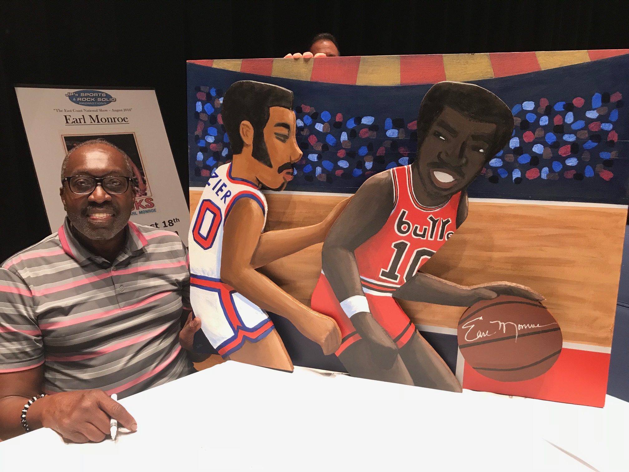 Earl with painting