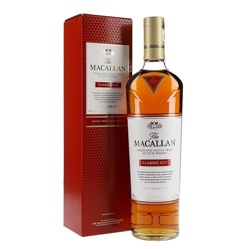 Macallan Classic Cut, Limited 2018 Edition Highland Single Malt Scotch Whisky